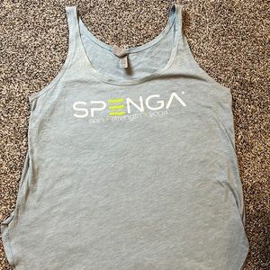 SPENGA light blue tank - size small.